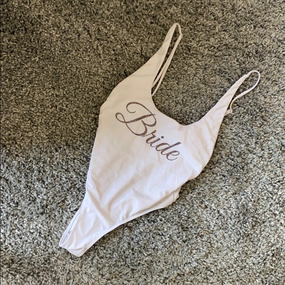 Bride One Piece Swimsuit